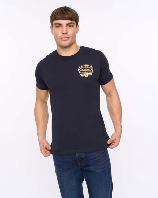 Motocross T-Shirt Navy