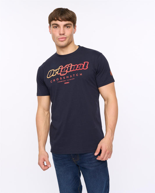 Hybridge T-Shirt Navy
