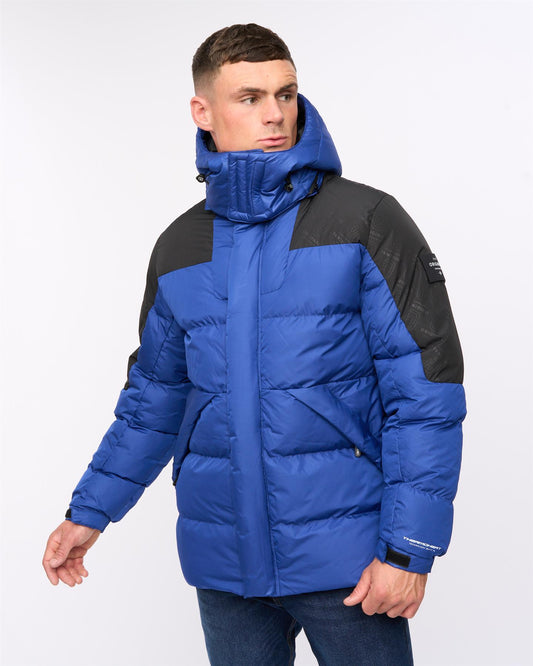 Camptor Panel Jacket Blue
