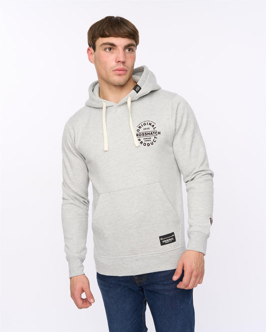 Cresswell Hoodie Grey Marl