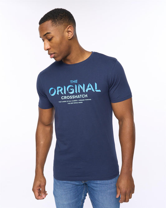 Offaxis T-Shirt Navy