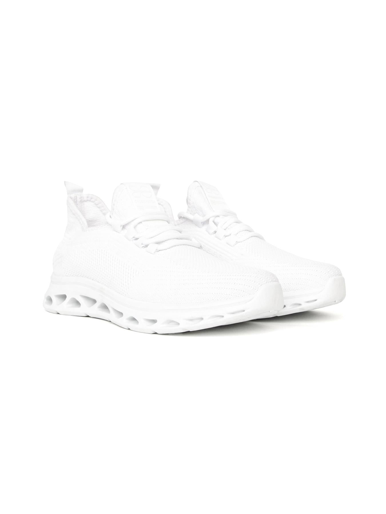 crosshatch Trebedw Trainers White