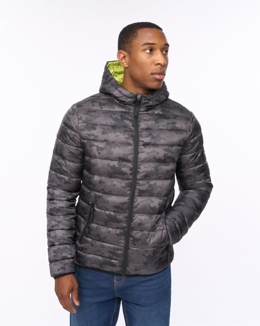 Gattering Jacket Charcoal Camo