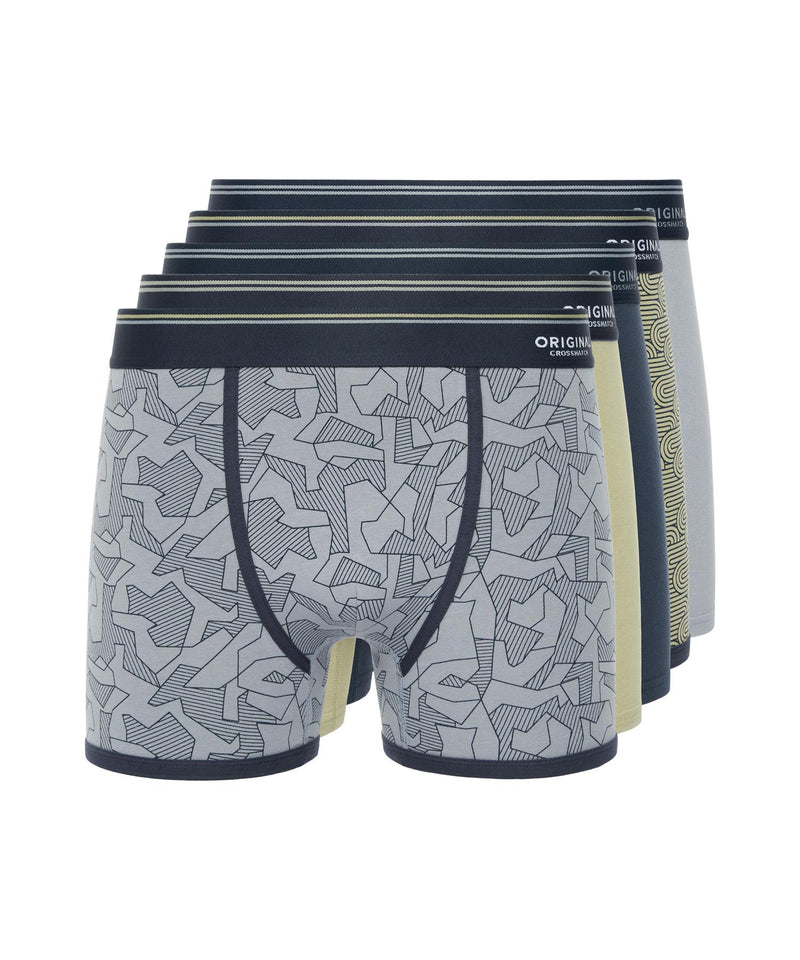 Spherigon Boxers 5pk Green/Blue