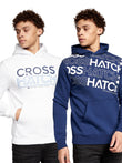 Hensal Hoodie 2pk Navy/White