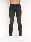 Sheldons Slim Fit Jeans Black