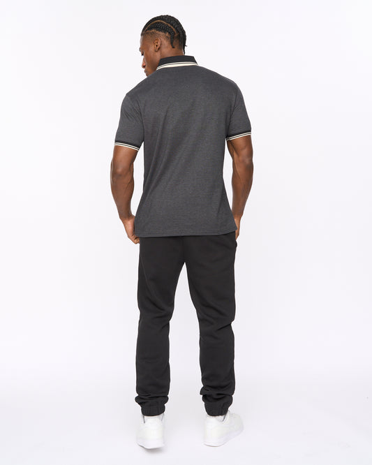 Preece Polo & Jogger Black