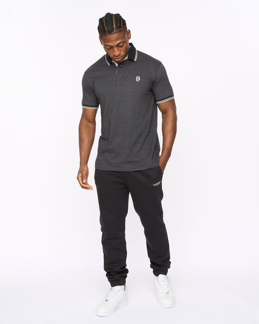 Preece Polo & Jogger Black