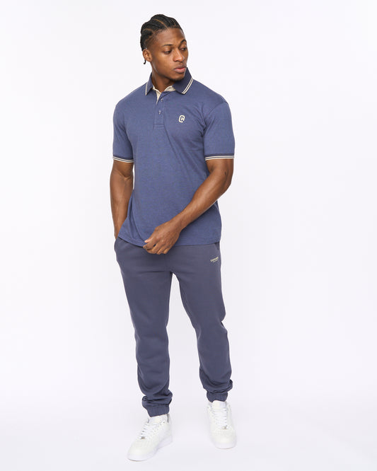 Preece Polo & Jogger Blue / Navy