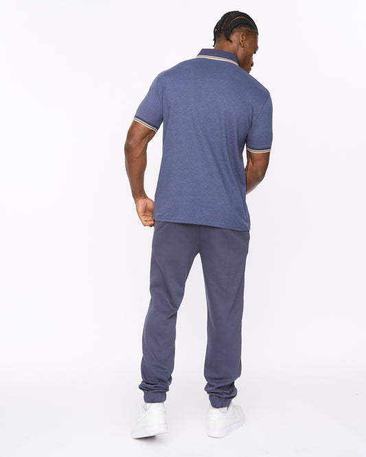 Preece Polo & Jogger Blue / Navy
