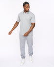 Preece Polo & Jogger Light Blue / Steel Blue