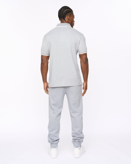 Preece Polo & Jogger Light Blue / Steel Blue