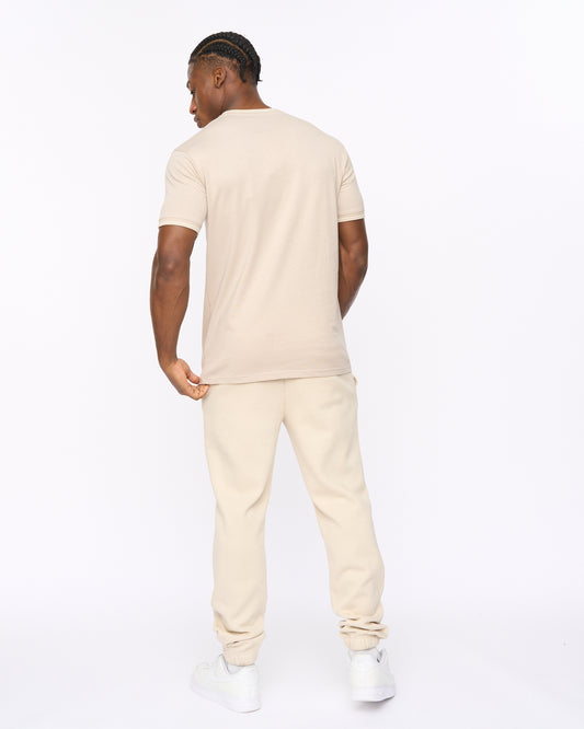Preece T-Shirt & Jogger Light Stone
