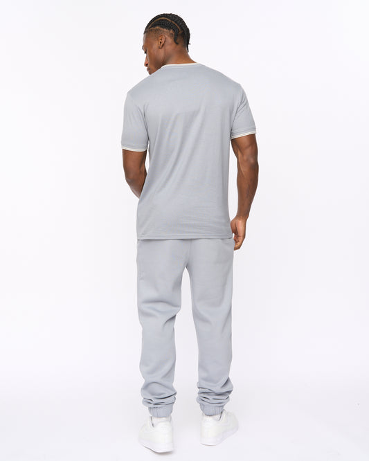 Preece T-Shirt & Jogger Steel Blue