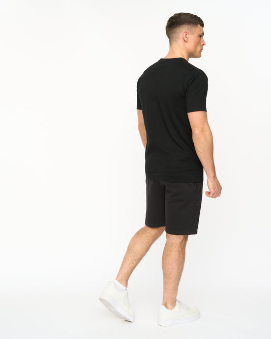 Kensby T-Shirt & Jog Short Black