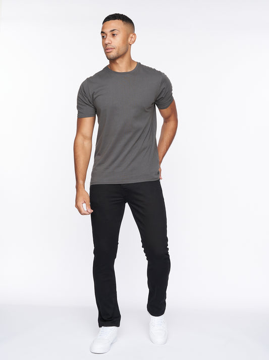 Buraca Slim Fit Denim Jeans Black
