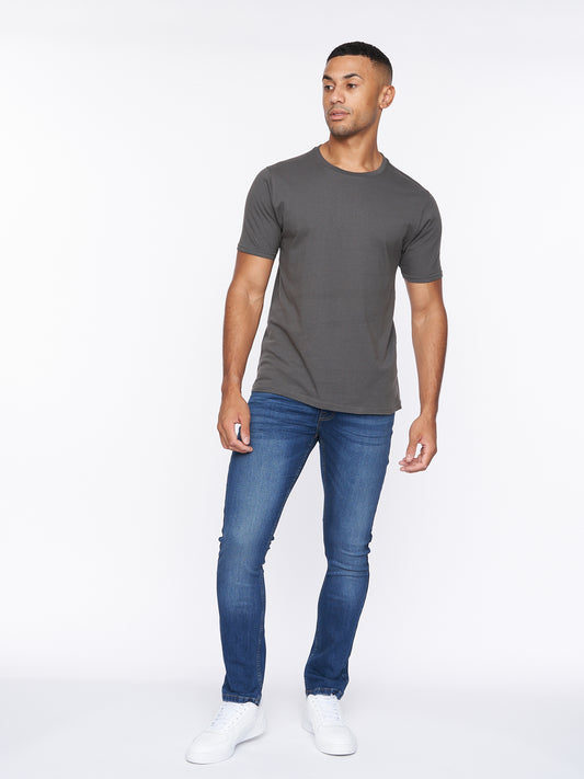 Buraca Slim Fit Denim Jeans Stone Wash
