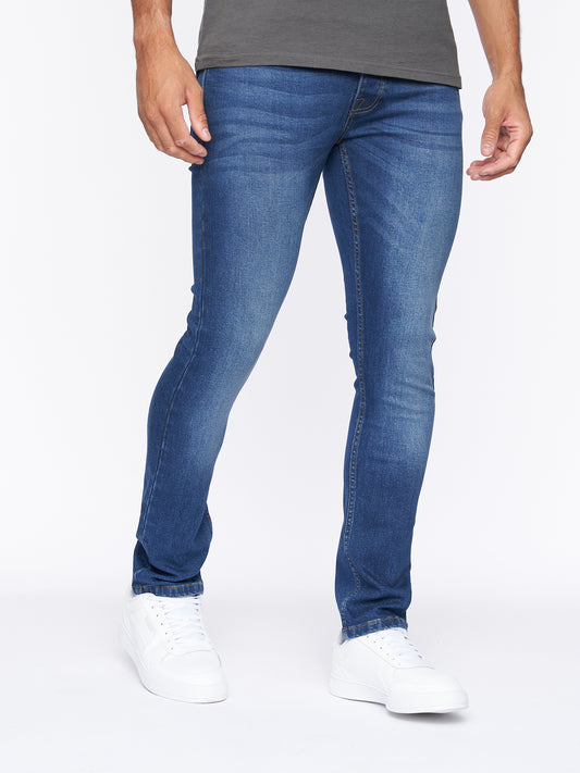 Buraca Slim Fit Denim Jeans Stone Wash