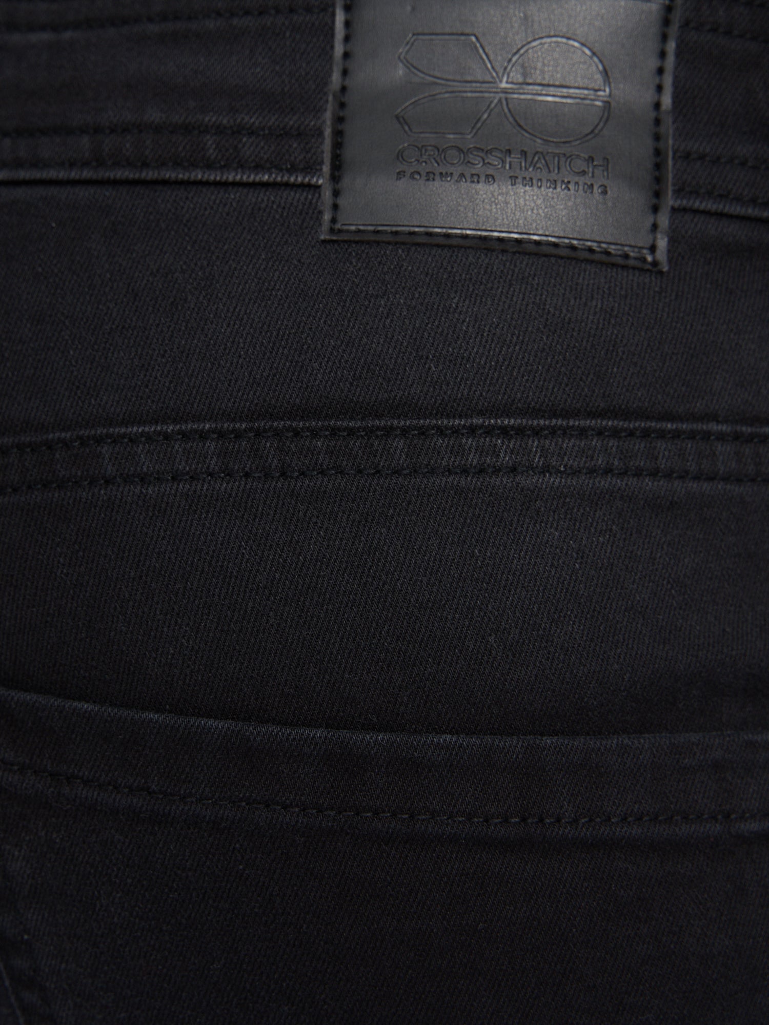 Buraca Slim Fit Denim Jeans Black Wash – Crosshatch