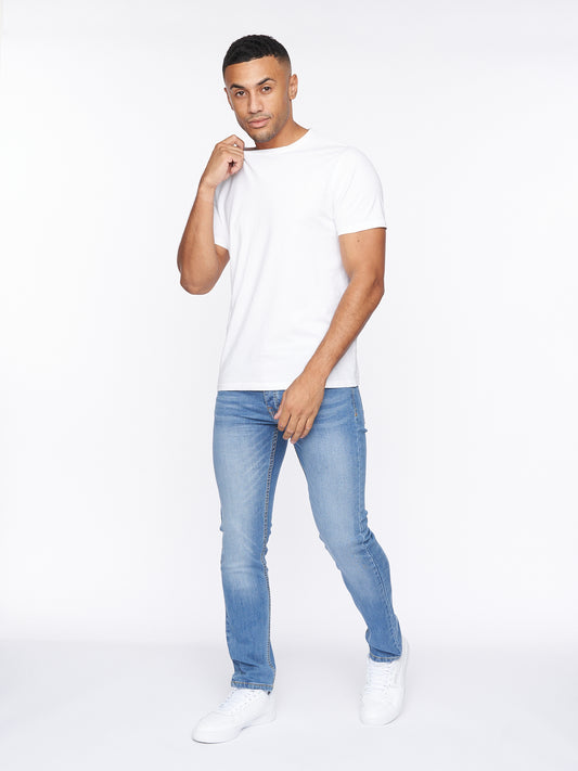 Malcolm Slim Fit Jeans Light Wash