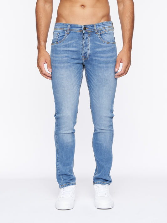 Malcolm Slim Fit Jeans Light Wash