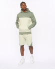 Castlebay Hoodie & Jog Short Light Olive
