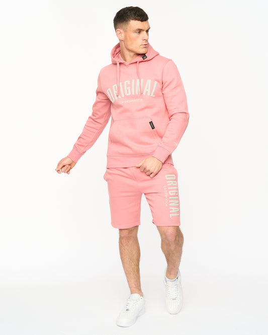 Kensby Hoodie & Jog Short Pink