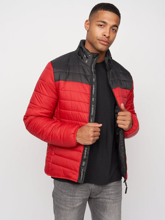 Presnell High Neck Jacket Red