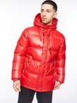 Crosswell High Shine Jacket Red