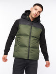 Chemerley Hooded Gilet Olive