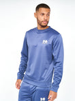 Langtons Crew Tracktop Blue Indigo