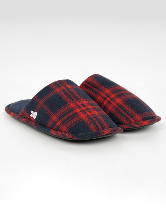 Twostep Slippers Red Check
