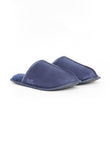 Tinuviel Fur Slipper Mule Navy