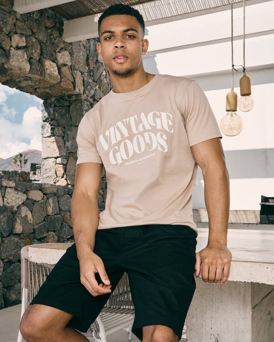 Wilsby T-Shirt Stone