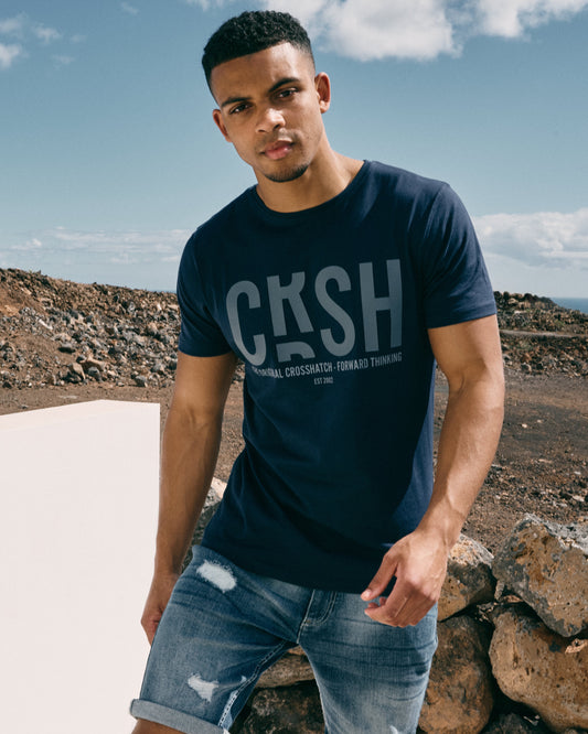 Solari T-Shirt Navy