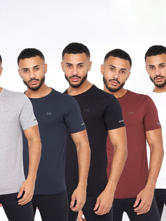 Fellawear Lounge Tees 5pk Assorted