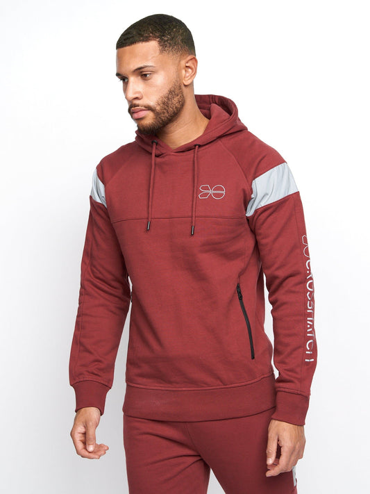 Purbeck Hoodie Burgundy