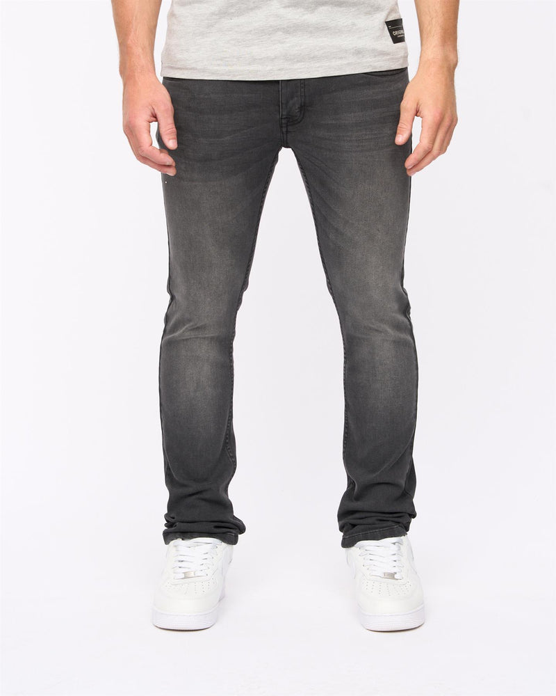 Buraca Slim Fit Denim Jeans Charcoal Wash