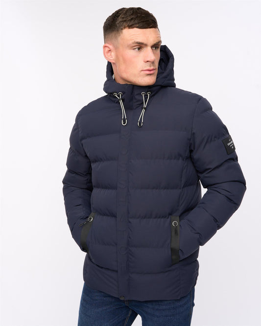 Kampleys Embossed Jacket Navy