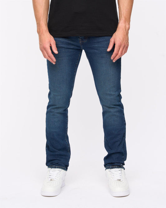 Farrowed Stretch Denim Jeans Dark Wash
