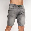 Carpenter Denim Shorts Light Grey Wash