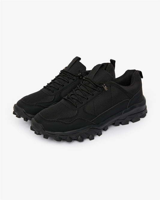 Heymare Hiking Shoe Black Mono