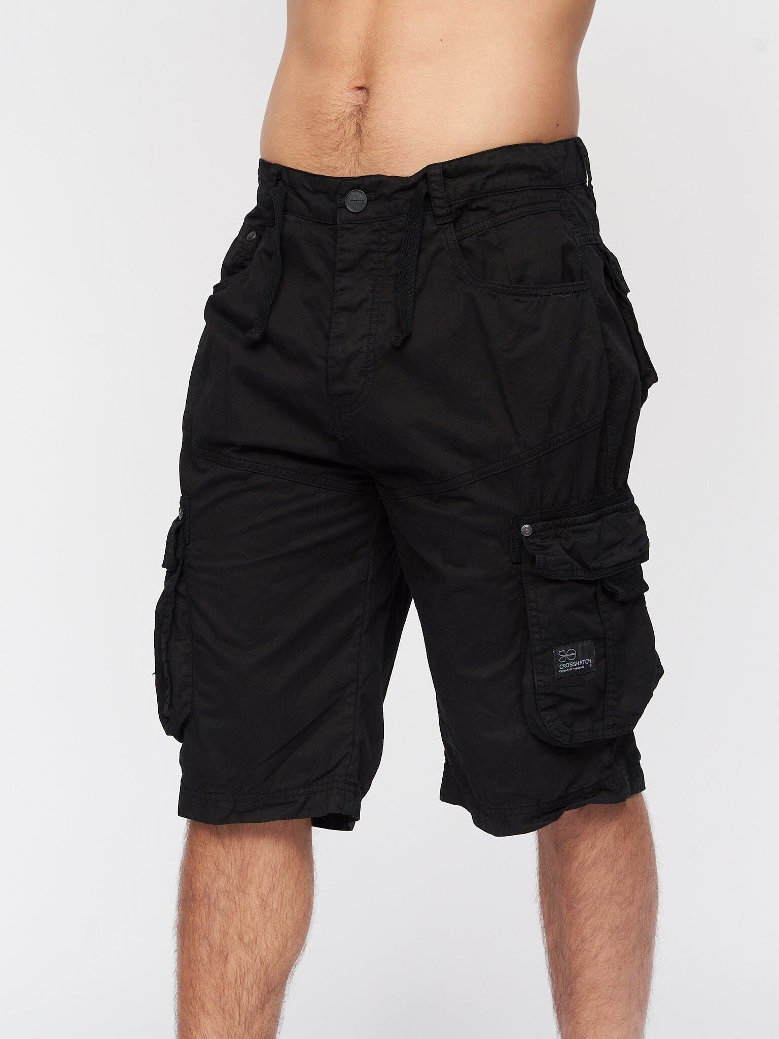 crosshatch Chaseforth MVE Combat Shorts Black