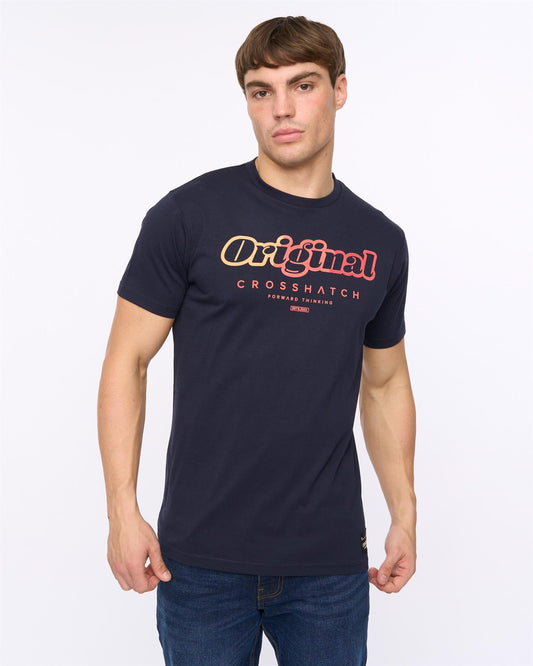 Hybridge T-Shirt Navy
