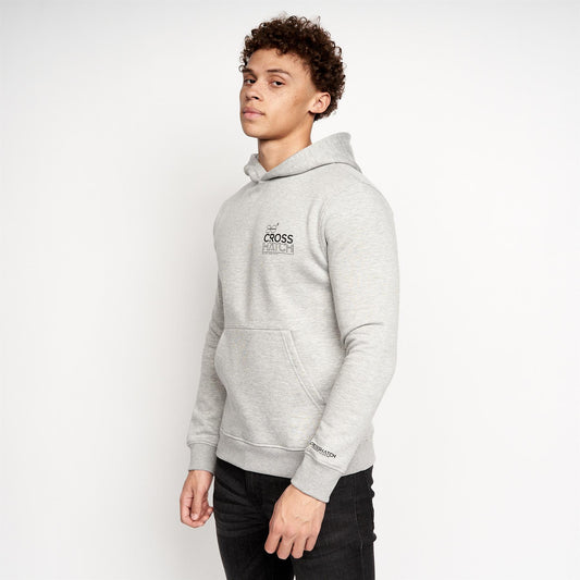 Burmax Hoodie Grey Marl