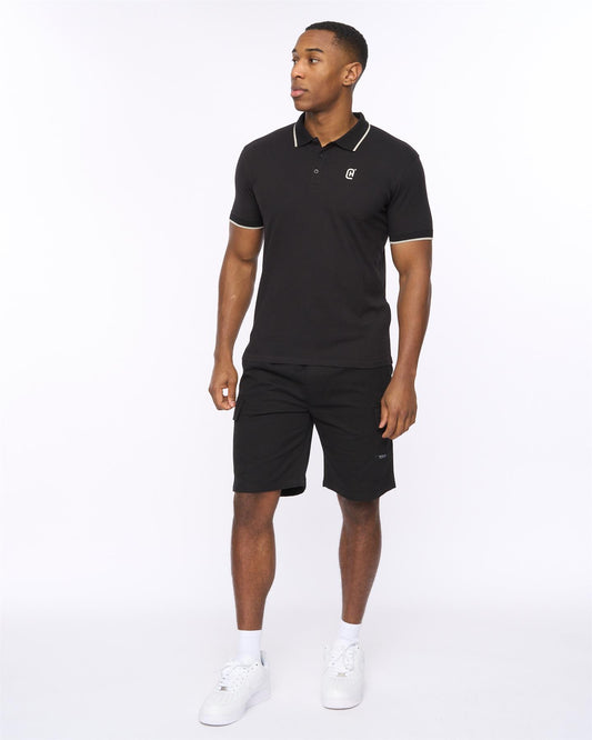Utilate Elastic Waist Cargo Shorts Black