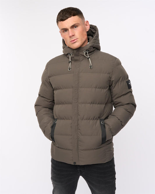 Kampleys Embossed Jacket Olive