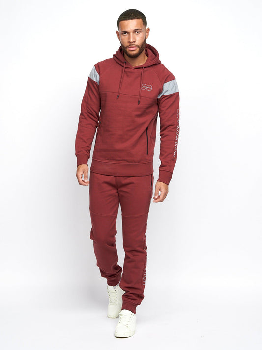 Purbeck Hoodie Burgundy