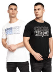 Arnio T-Shirt 2pk Black/White