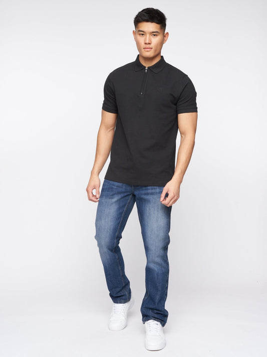 New Embossed Techno Denim Jeans Stone Wash